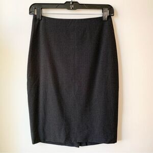 The Limited Collection Checked Pencil Skirt Black White Size 0